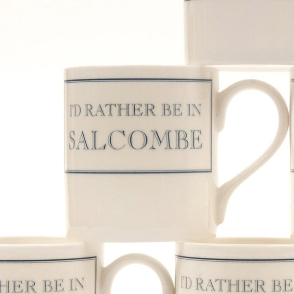 I'D RATHER BE IN SALCOMBE MUG | SMALL