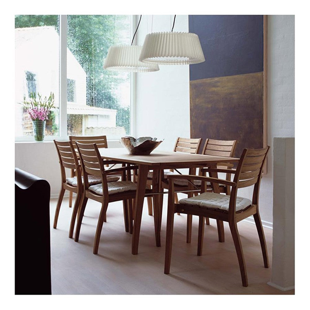 Extending Ballare Table by Fritz Hansen Skagerak